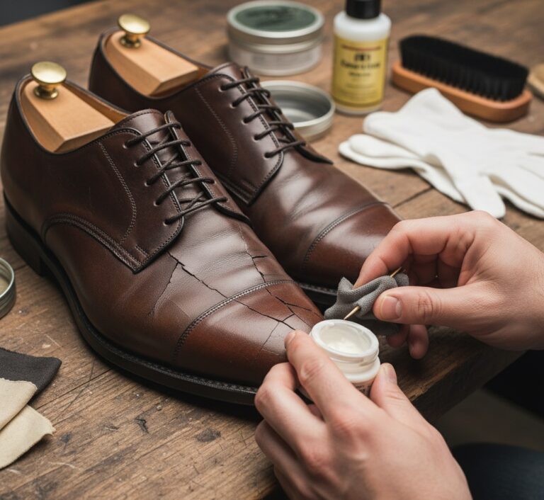 Jak naprawić popękaną skórę na butach i zatrzymać dalsze pękanie