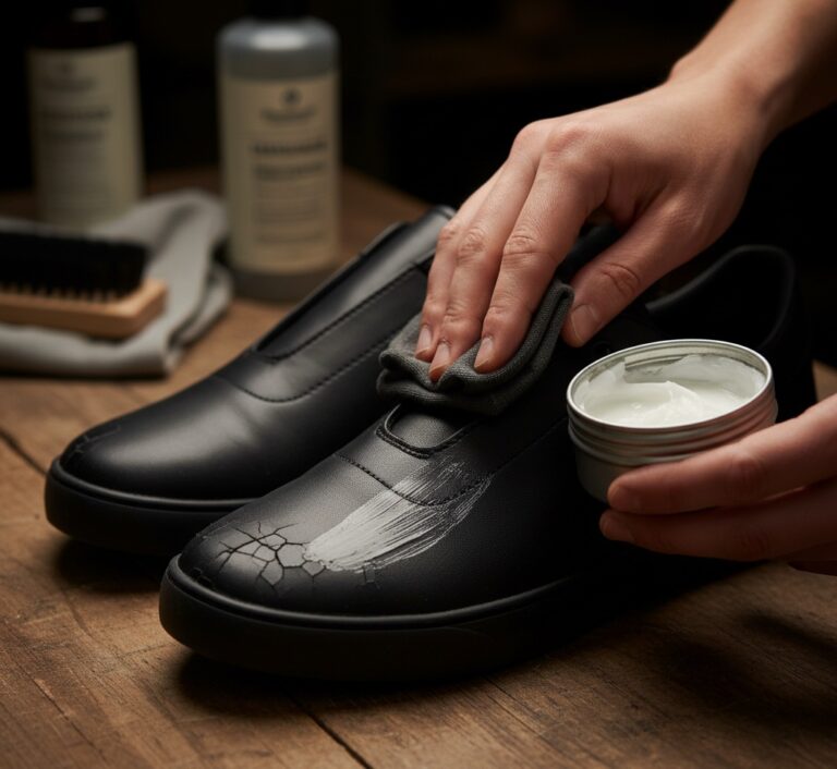 czy można pastować buty ze sztucznej skóry